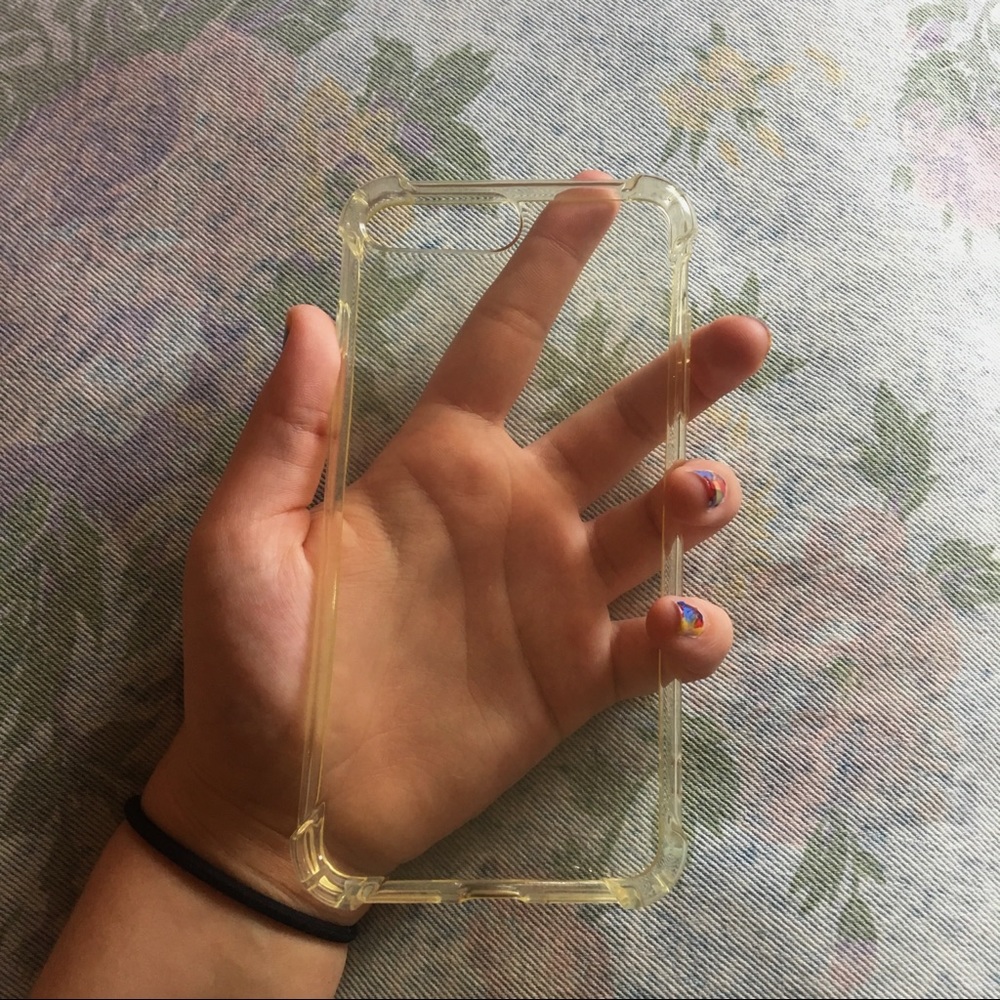 Clear iPhone 7+ case